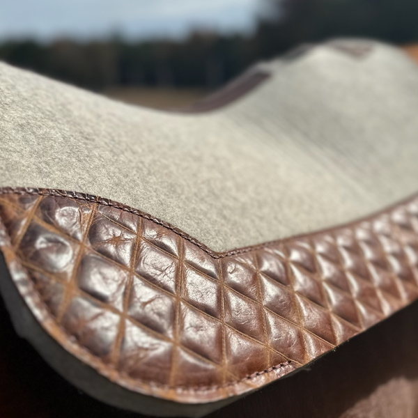 Custom Wool Saddle Pads